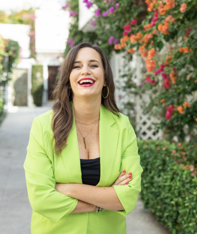Christina Nicholson laughing